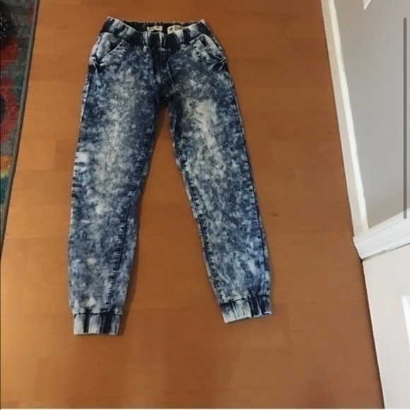 Indigo Rein Blue Ankle Pants Size Medium - Picture 2 of 4